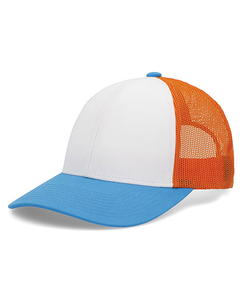 Pacific Headwear P114 Low-Pro Trucker Cap at GotApparel