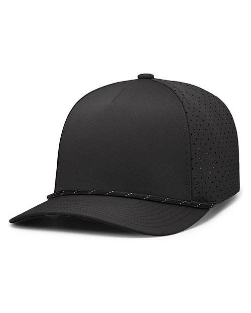 Pacific Headwear P424 Weekender Perforated Snapback Cap at GotApparel