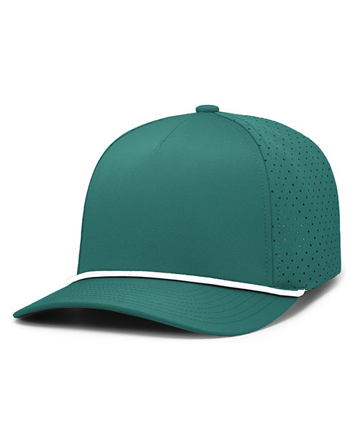 Pacific Headwear P424 Weekender Perforated Snapback Cap at GotApparel