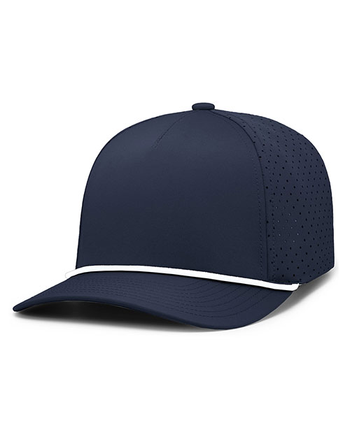 Pacific Headwear P424 Weekender Perforated Snapback Cap at GotApparel
