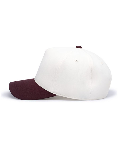 Pacific Headwear P814 Heritage 5-panel Snapback Cap at GotApparel