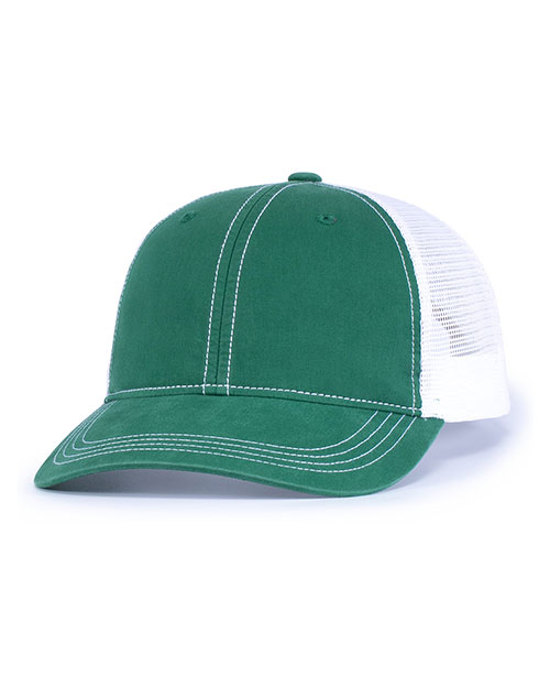 Pacific Headwear V67 Vintage Trucker Snapback Cap at GotApparel