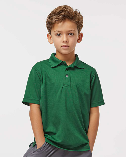 Paragon 108Y Boys Youth Saratoga Performance Mini Mesh Polo at GotApparel