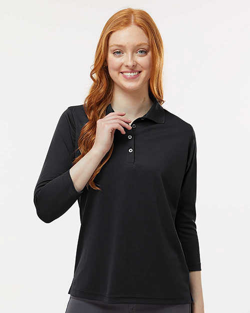 Paragon 120 Women 's Lady Palm Three-Quarter Sleeve Polo at GotApparel