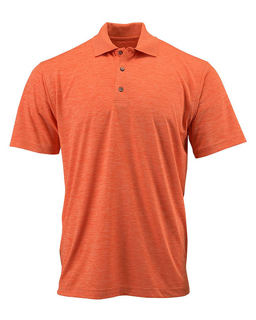 Paragon 130 Men Dakota Striated Heather Polo at GotApparel