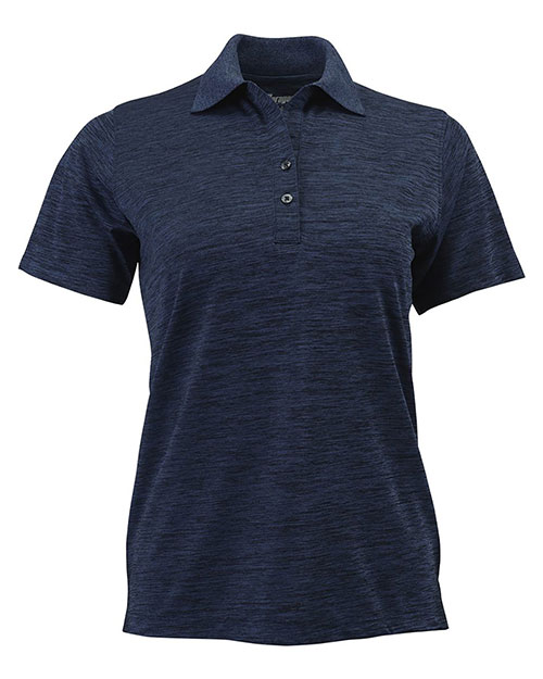 Paragon 131 Women 's Dakota Striated Heather Polo at GotApparel