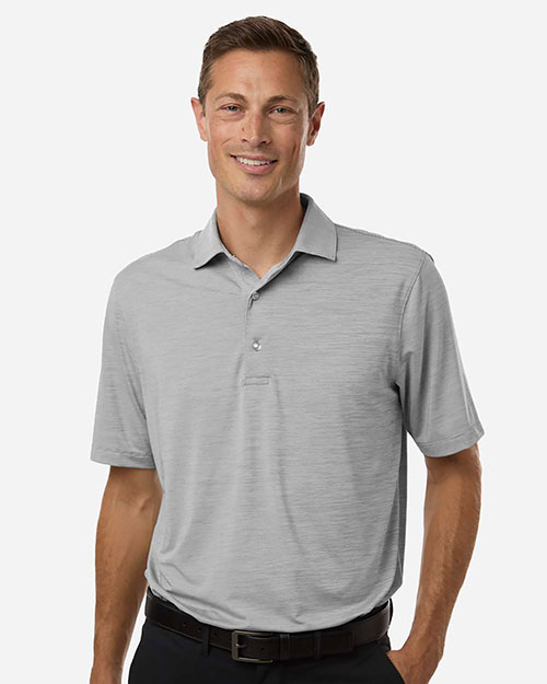 Paragon 162 Men's Bohemian Striped Heather Performance Polo at GotApparel