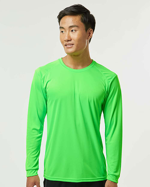 Paragon 210 Men Long Islander Performance Long Sleeve T-Shirt at GotApparel