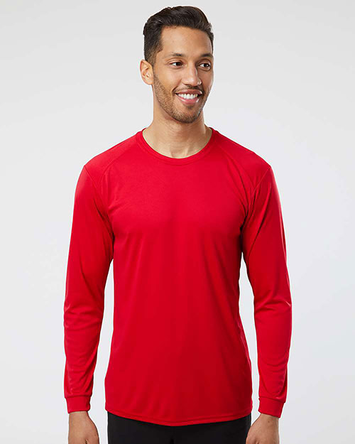 Paragon 210 Men Long Islander Performance Long Sleeve T-Shirt at GotApparel