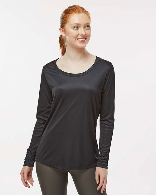 Paragon 214 Women 's Long Islander Performance Long Sleeve T-Shirt at GotApparel