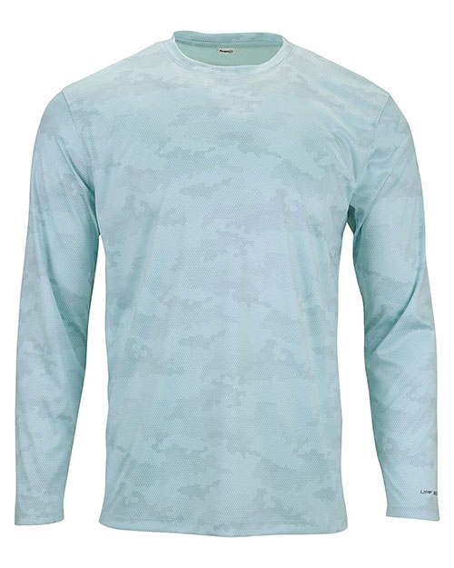 Paragon 217 Men Pompano Performance Camo Long Sleeve T-Shirt at GotApparel