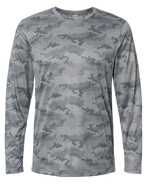 Paragon 217 Men Pompano Performance Camo Long Sleeve T-Shirt at GotApparel