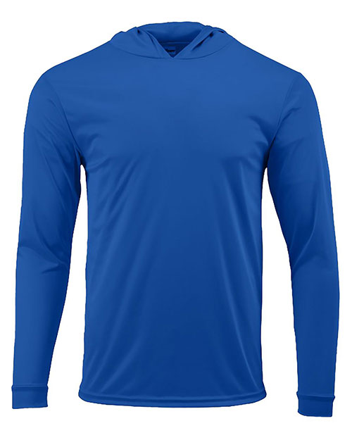 Paragon 220 Men Bahama Performance Hooded Long Sleeve T-Shirt at GotApparel
