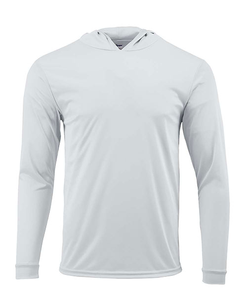 Paragon 221Y Youth Bahama Performance Hooded Long Sleeve T-Shirt at GotApparel