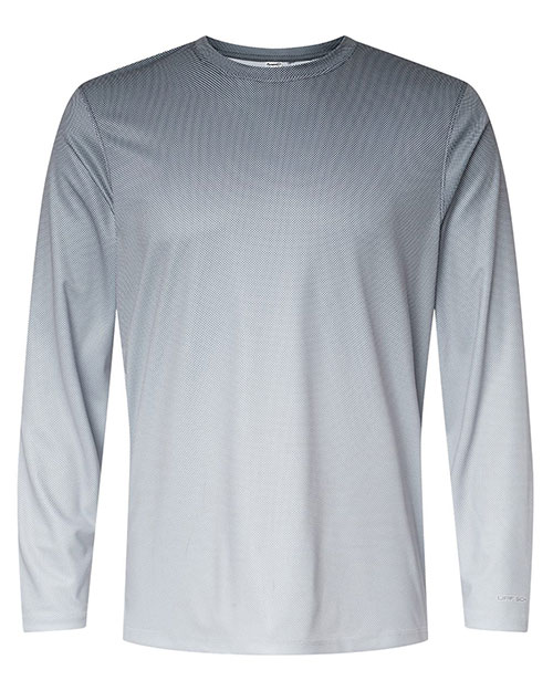 Paragon 225 Men Barbados Performance Pin Dot Long Sleeve T-Shirt at GotApparel