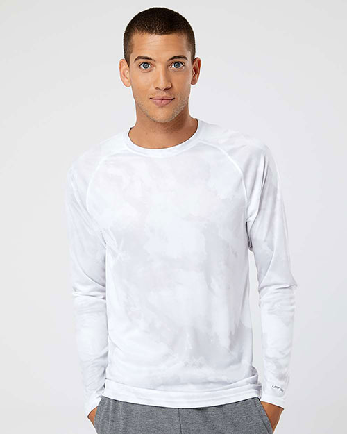Paragon 228 Men Cabo Camo Performance Long Sleeve T-Shirt at GotApparel