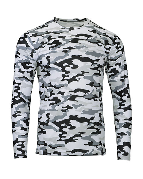 Paragon 238 Men's Woodland Performance Long Sleeve T-Shirt at GotApparel