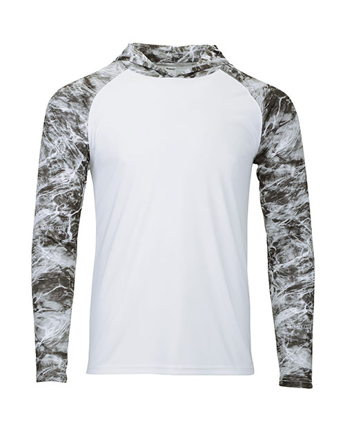 Paragon 241 Men's Biloxi Performance Colorblocked Hooded Sweatshirt at GotApparel