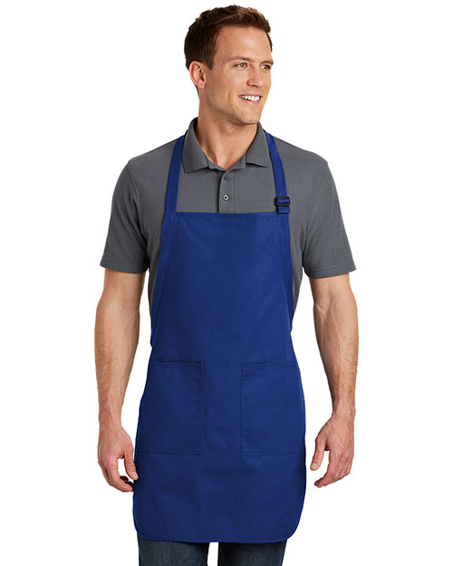 Port Authority A500 Unisex Full Length Apron With Pocket at GotApparel