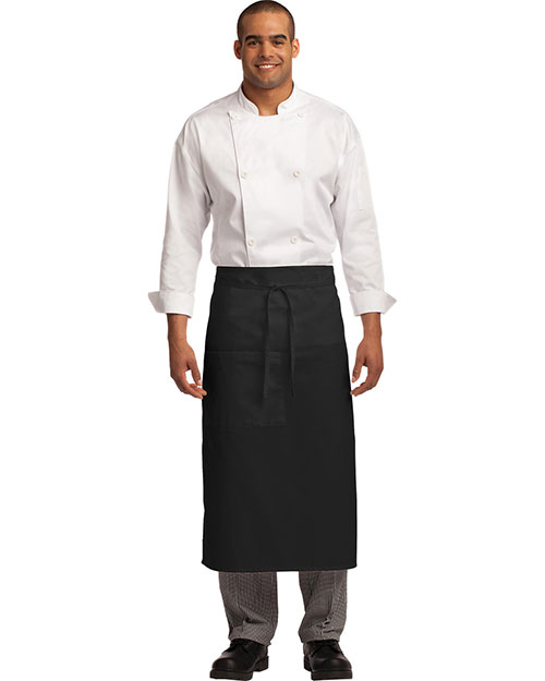 Port Authority A701 Men Easy Care Full Bistro Apron with Stain Release at GotApparel