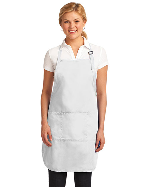 Port Authority A703 Women Easy Care Fulllength Apron With Stain-Release at GotApparel