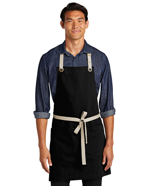 Port Authority Canvas Full-Length Two-Pocket Apron A815 at GotApparel
