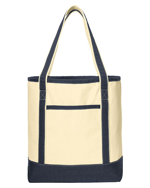 Port Authority BG413 Large Cotton Canvas Tote at GotApparel