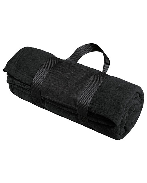 Port Authority BP20 Men Fleece Blanket With Carrying Strap at GotApparel