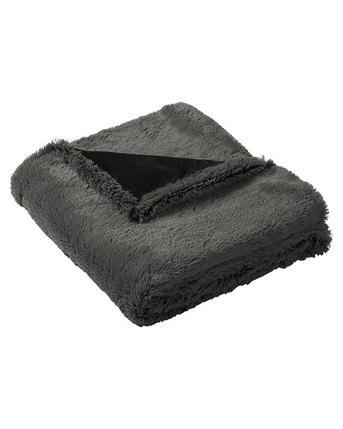 Port Authority BP45 Unisex  ® Faux Fur Blanket. at GotApparel