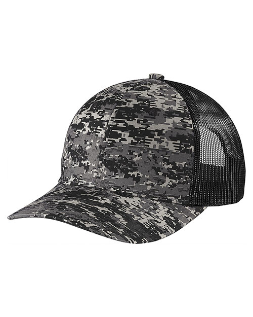 Port Authority C114 Men ® Digi Camo Snapback Trucker Cap at GotApparel