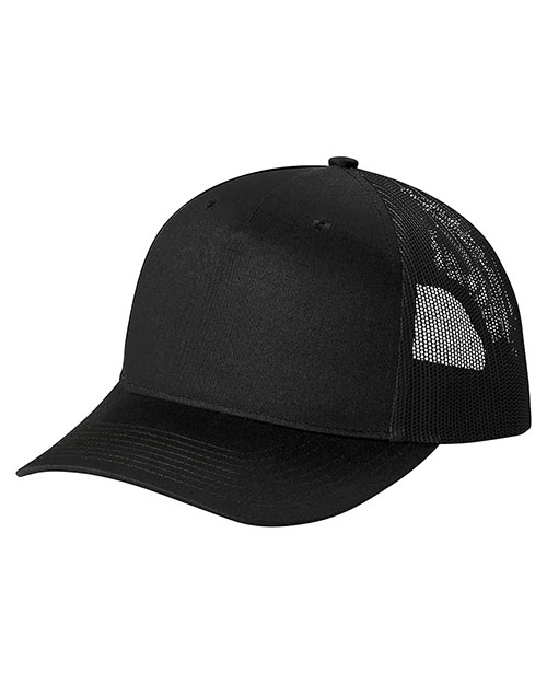 Port Authority Snapback Five-Panel Trucker Cap C115 at GotApparel