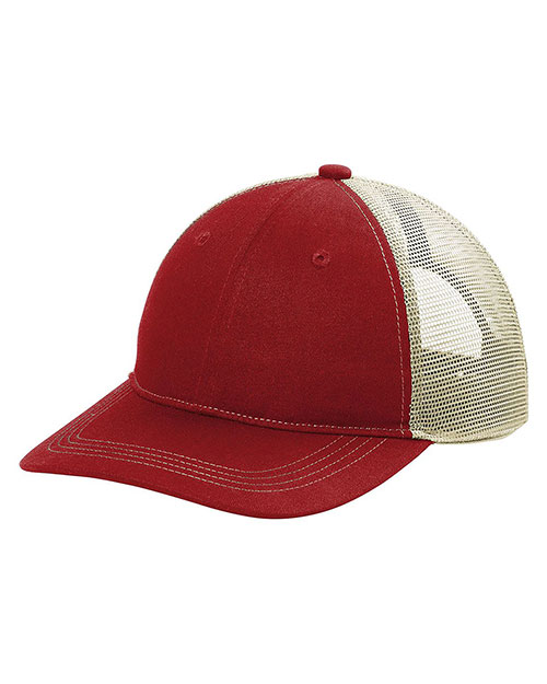 Port Authority Unstructured Snapback Trucker Cap C119 at GotApparel