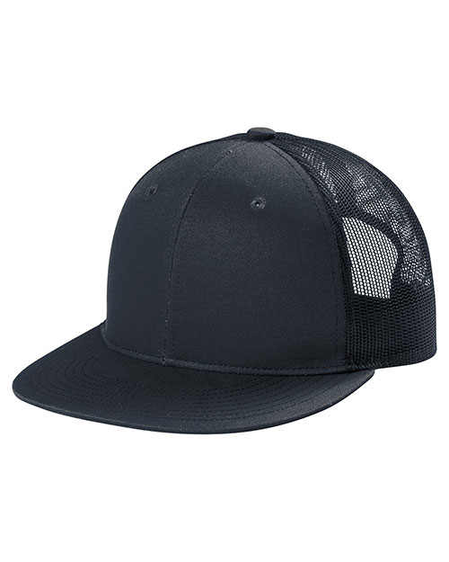 Port Authority C407 ® Snapback Flat Bill Trucker Cap at GotApparel