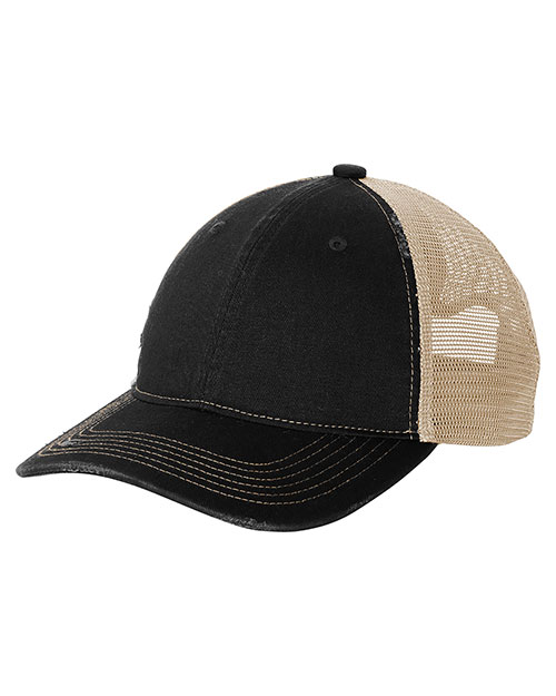 Port Authority Distressed Mesh Back Cap C600 at GotApparel