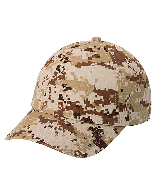 Port Authority C925 Unisex Digital Ripstop Camouflage Cap at GotApparel