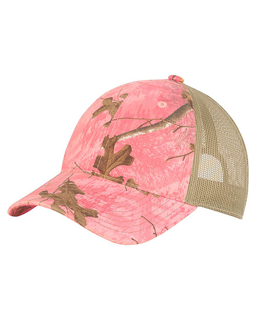 Port Authority C929 Unisex   Unstructured Camouflage Mesh Back Cap at GotApparel