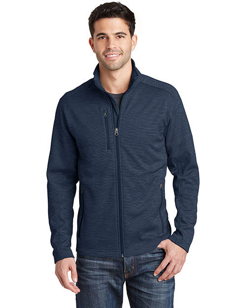 Port Authority F231 Adult Digi Stripe Fleece Jacket at GotApparel