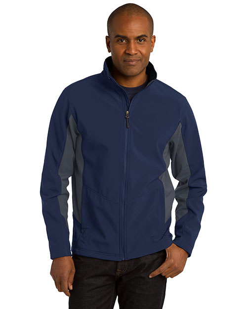 Port Authority J318 Men Core Colorblock Soft Shell Jacket at GotApparel