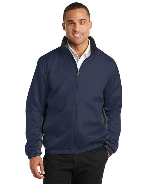 Port Authority J330 Men Core Colorblock Wind Jacket at GotApparel
