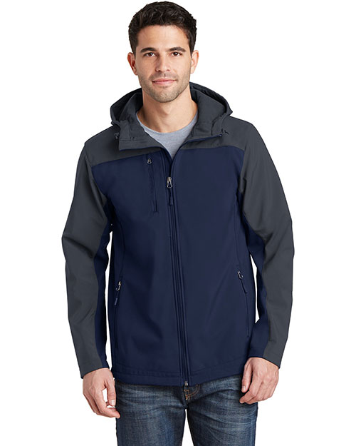 Port Authority J335 Men Hooded Core Soft Shell Jacket at GotApparel