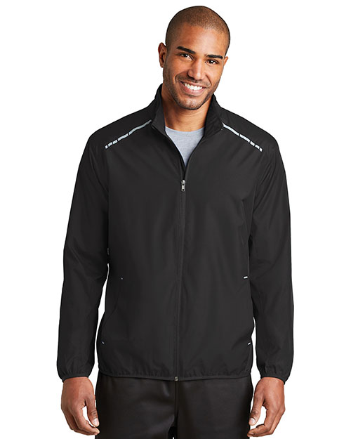 Port Authority J345 Men Zephyr Reflective Hit Full-Zip Jacket at GotApparel