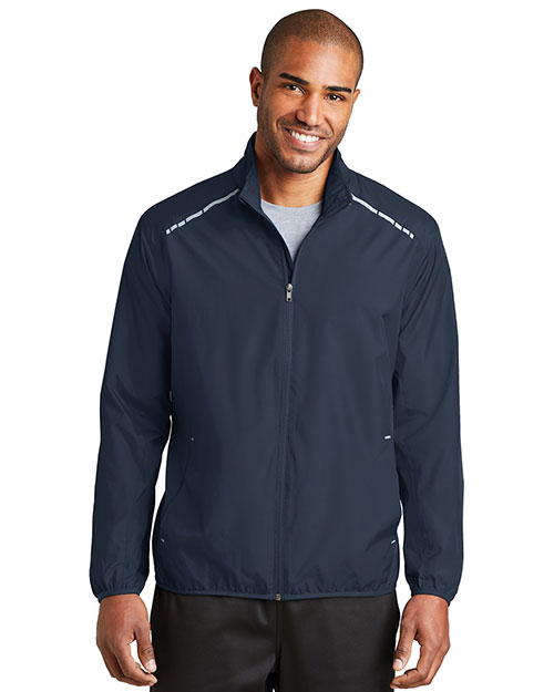 Port Authority J345 Men Zephyr Reflective Hit Full-Zip Jacket at GotApparel