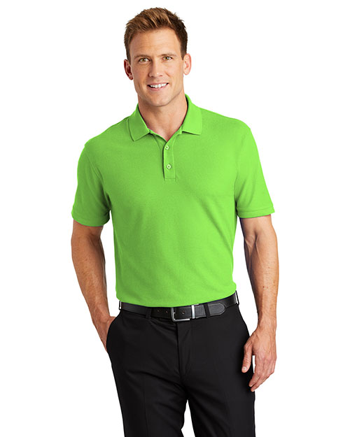 Port Authority K100 Men Core Classic Pique Polo at GotApparel