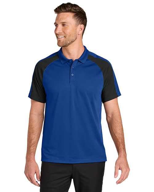 Port Authority K247 ® Wearever Performance Pique Colorblock Polo at GotApparel