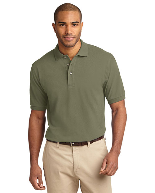 Port Authority K420 Men Pique Knit Polo at GotApparel