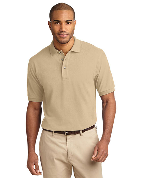 Port Authority K420 Men Pique Knit Polo at GotApparel