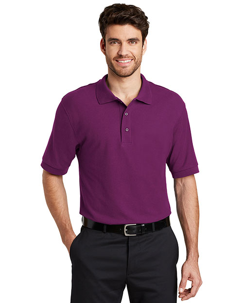 Port Authority K500ES Men Extended Size Silk Touch Polo at GotApparel