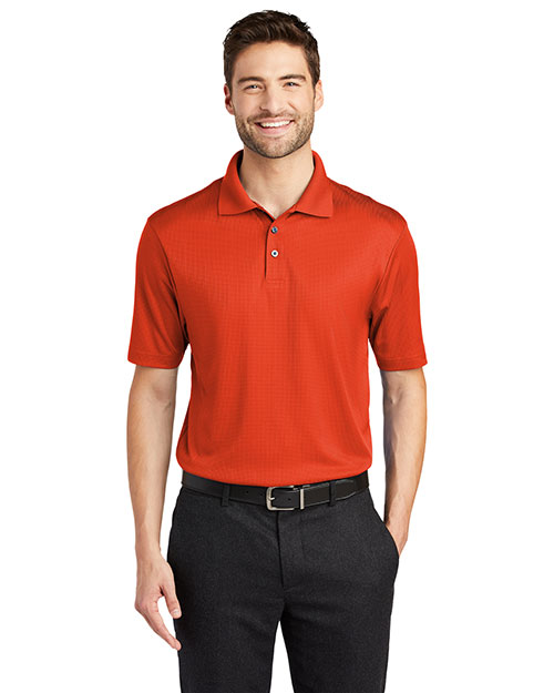 Port Authority K528 Men Performance Fine Jacquard Polo at GotApparel