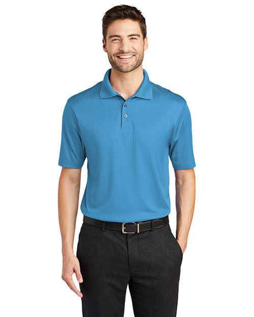 Port Authority K528 Men Performance Fine Jacquard Polo at GotApparel
