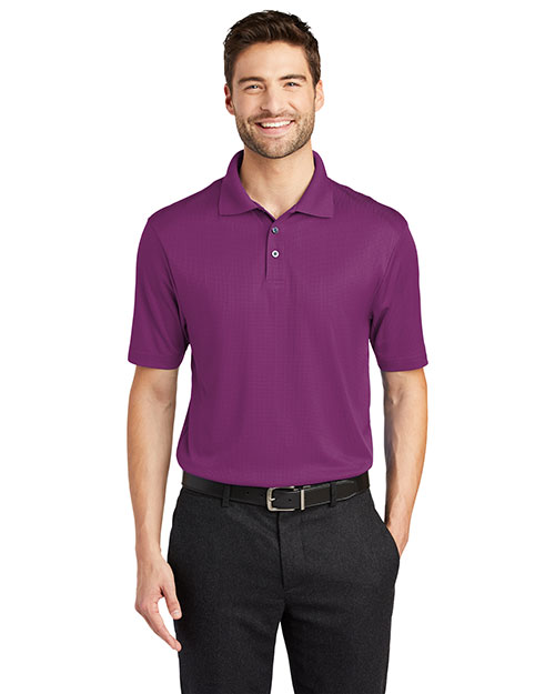 Port Authority K528 Men Performance Fine Jacquard Polo at GotApparel